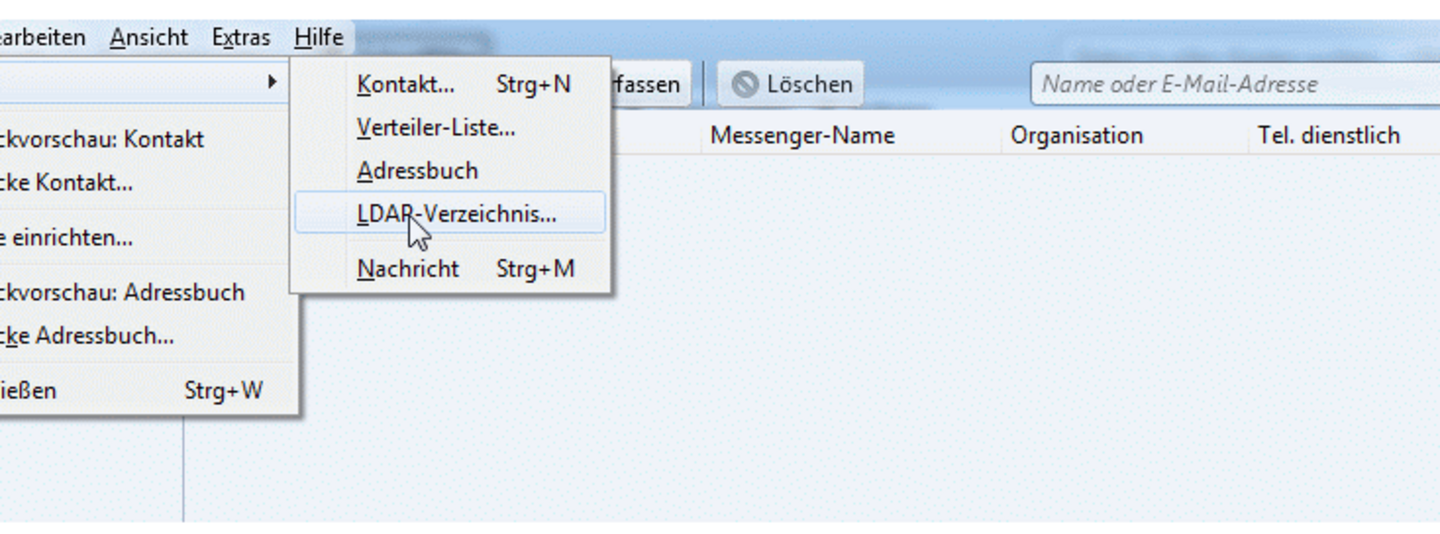LDAP directory