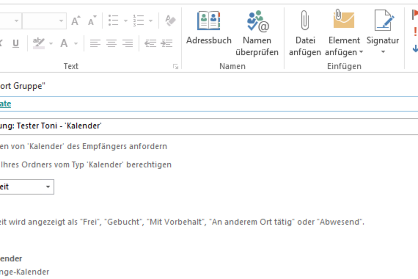 Screenshot: Send the release invitation