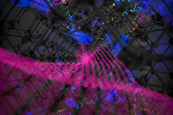 artistic representation of light effects