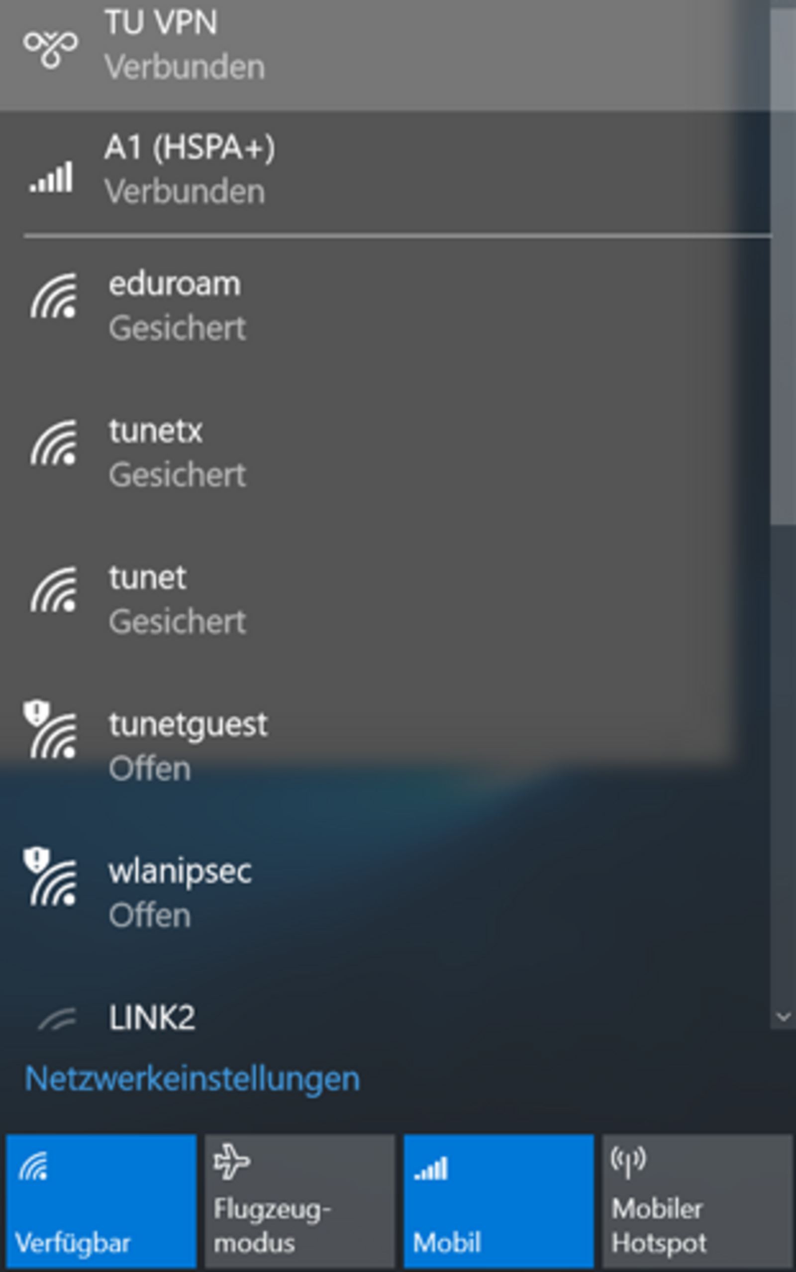 Screen: Anleitung