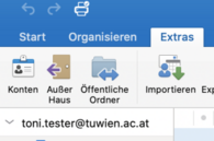 Funktionalen Account einrichten