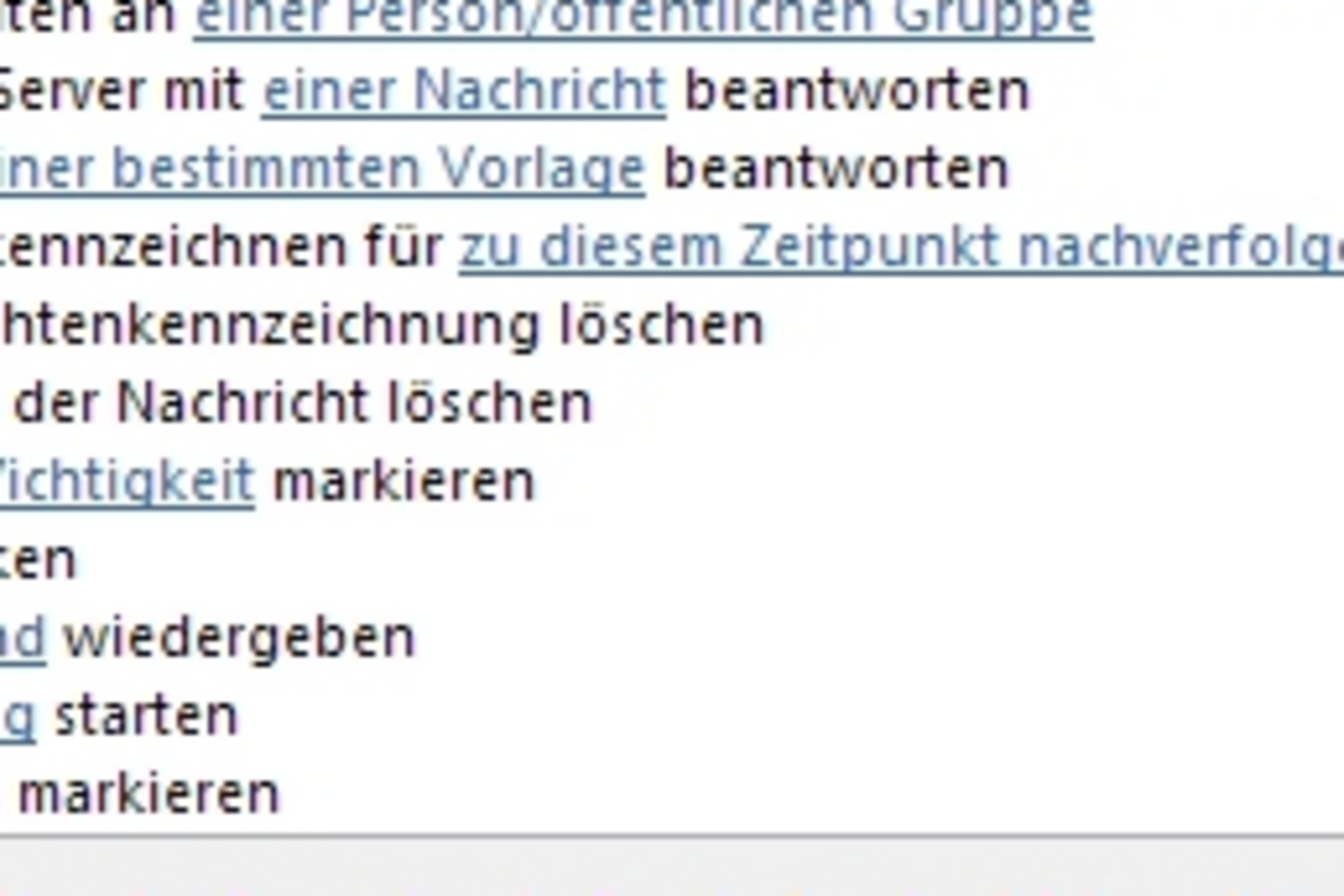 Screenshot: Set additional exceptions or finish