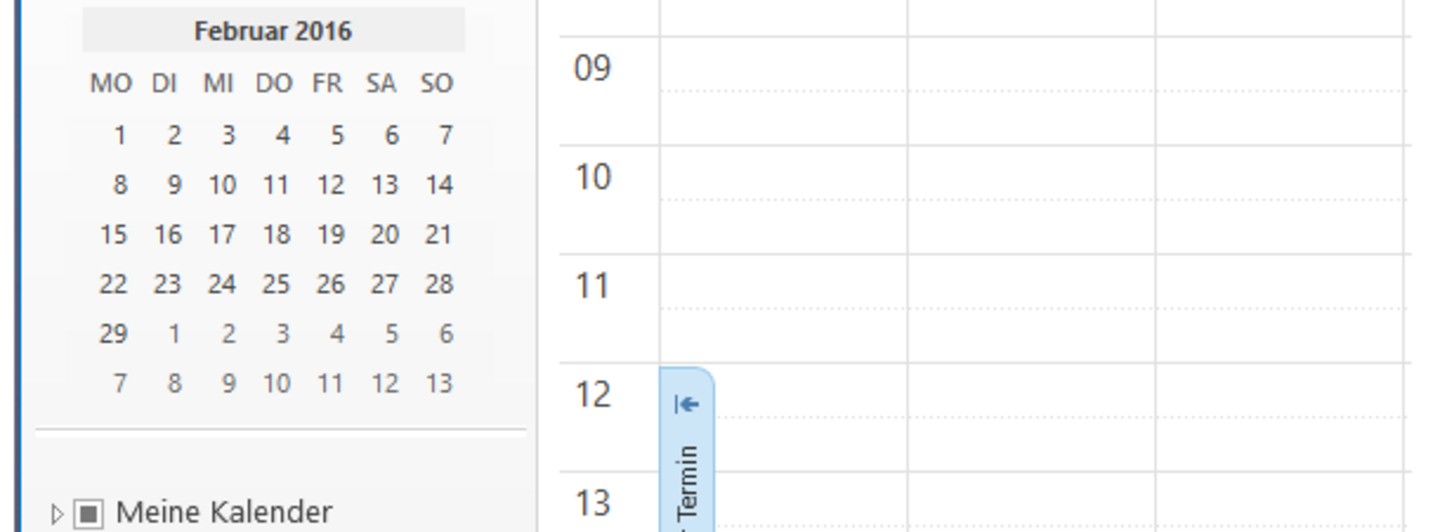 Outlook Calendar