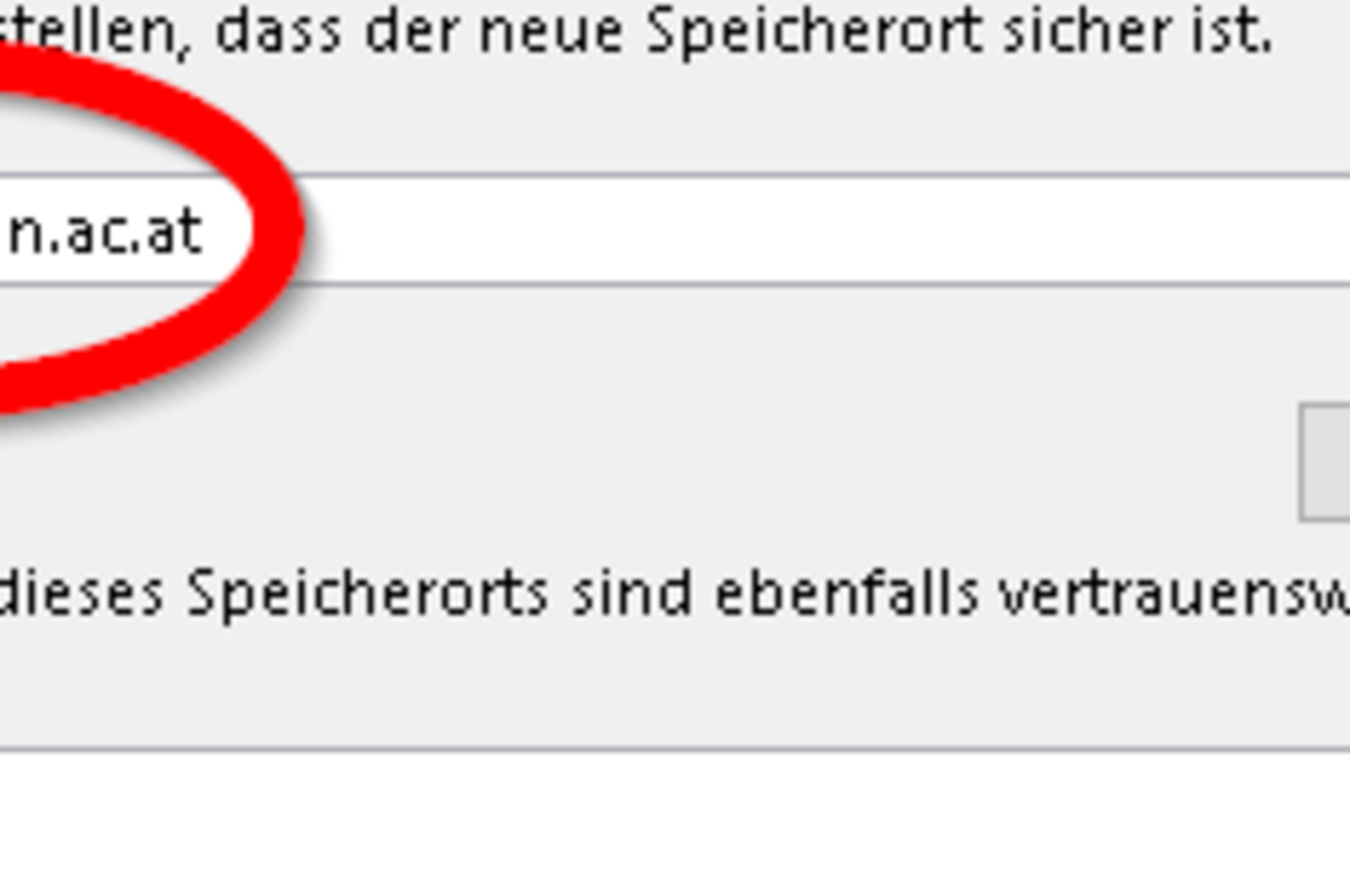 Screenshot MS PowerPoint: Trust subfolders Screenshot MS PowerPoint: Trust subfolders