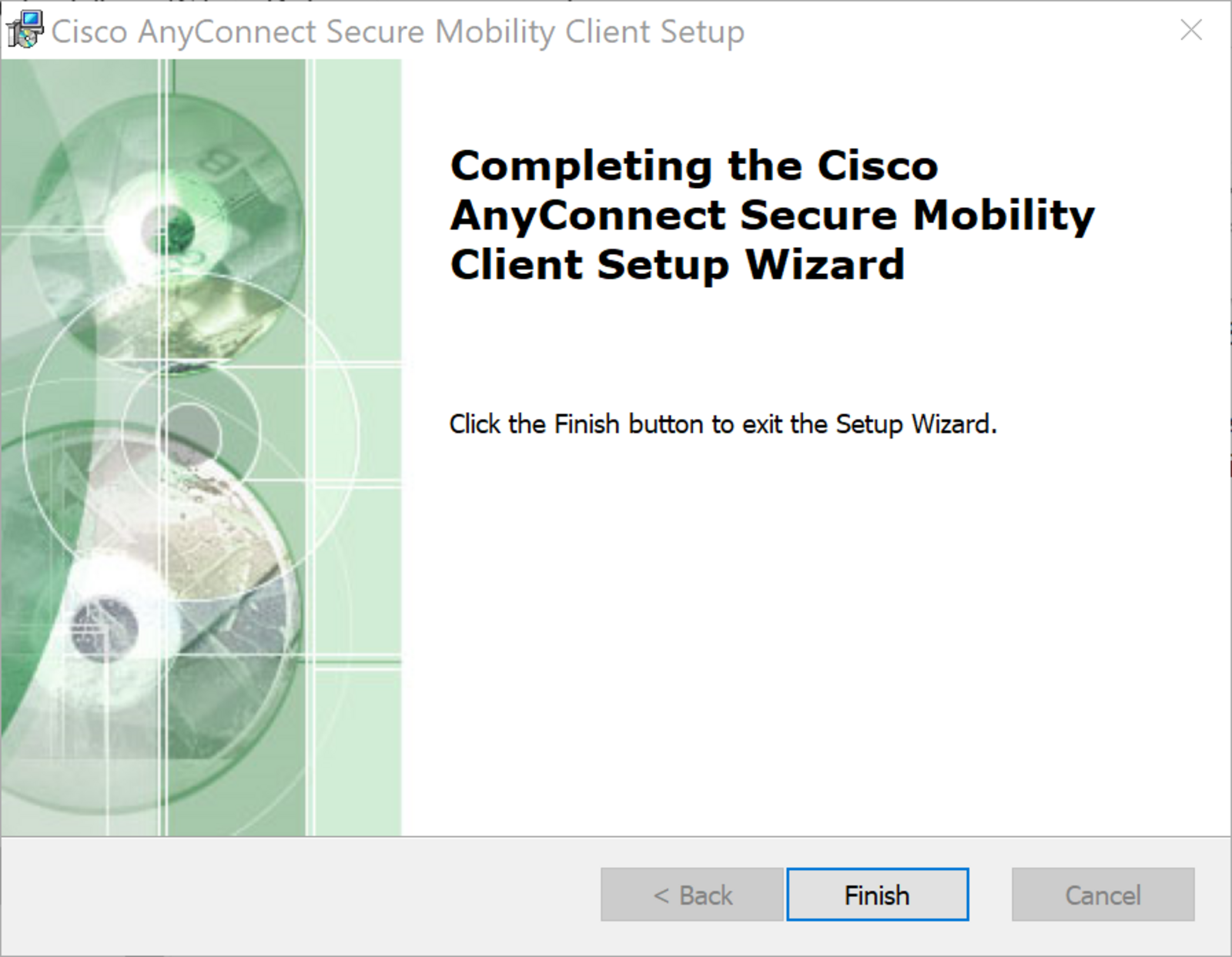 AnyConnect Secure Mobility Client Setup