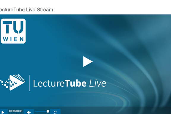 LectureTube Live stream in TUWEL