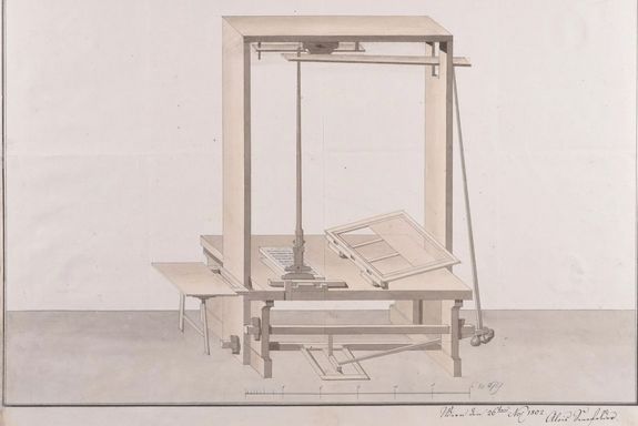 Lithographie Steindruckerei