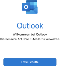 Outlook Begrüßung