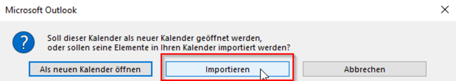 Importieren